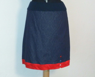 Dámská sukně s pružným pasem